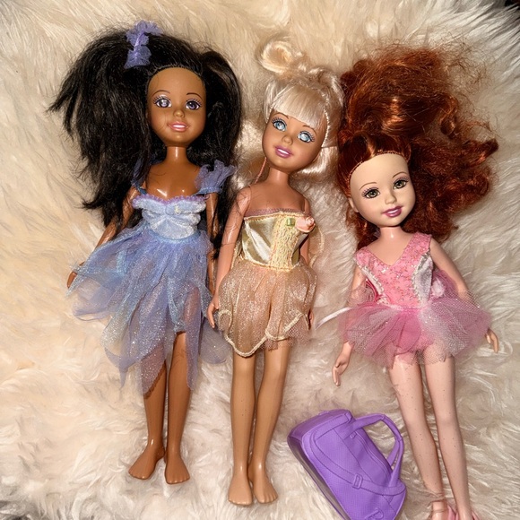 Mattel Other - Mattel Barbie Wee 3 Friends Doll Trio including Stacie, Lila and Janet